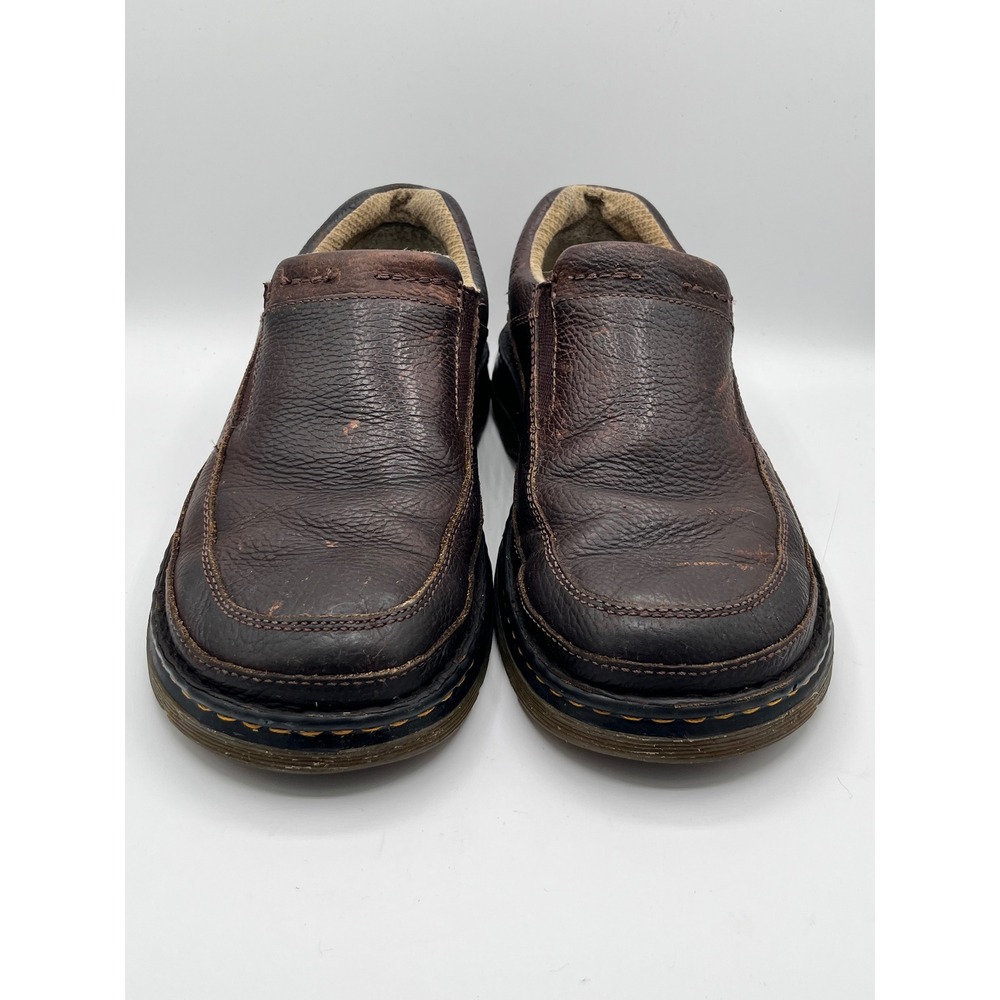 Dr. Martens 11198 Men Brown Leather Slip On Loafer Shoes Size US 10 EU 43